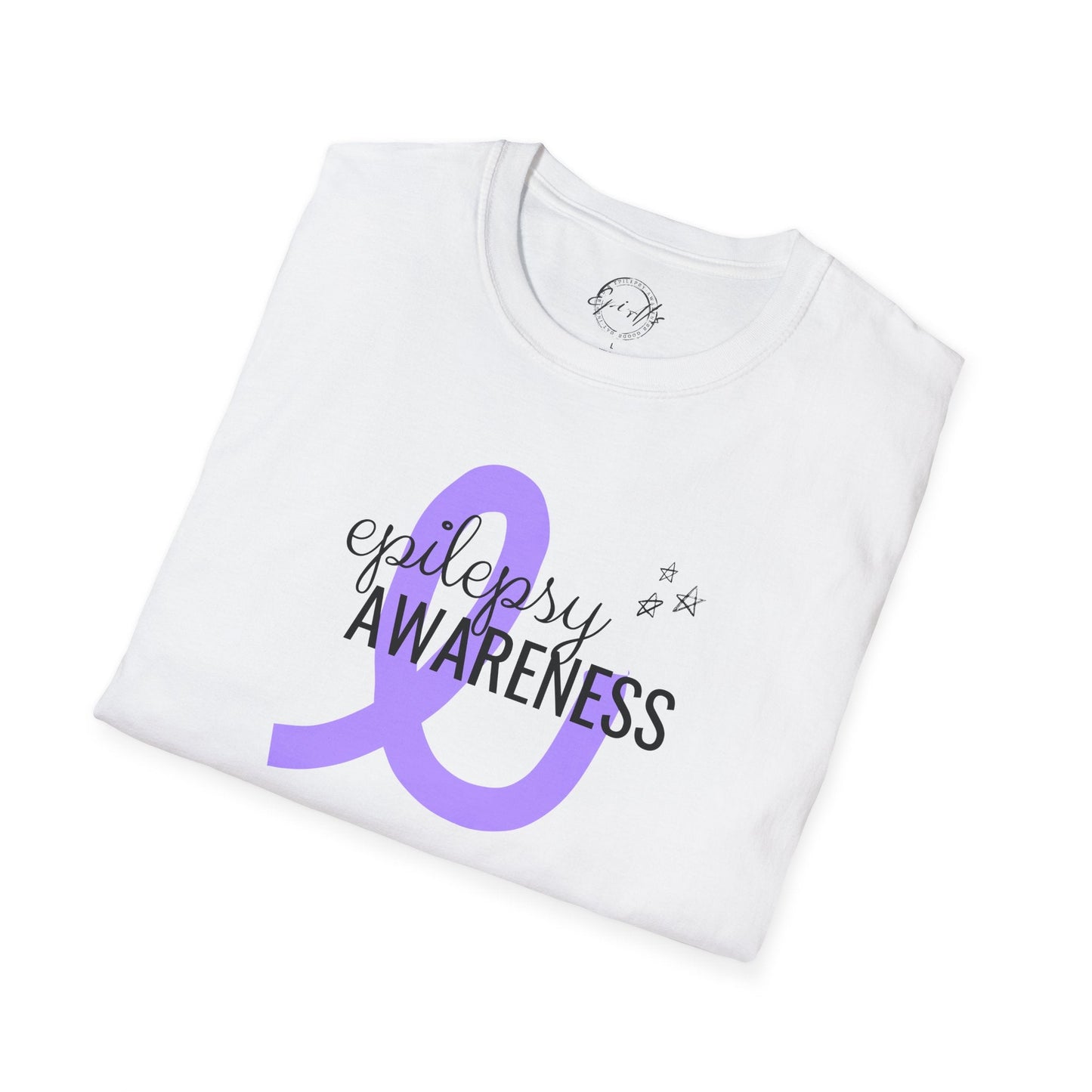 Unisex Epilepsy Awareness Softstyle Tee - Comfort Meets Advocacy - Korvel