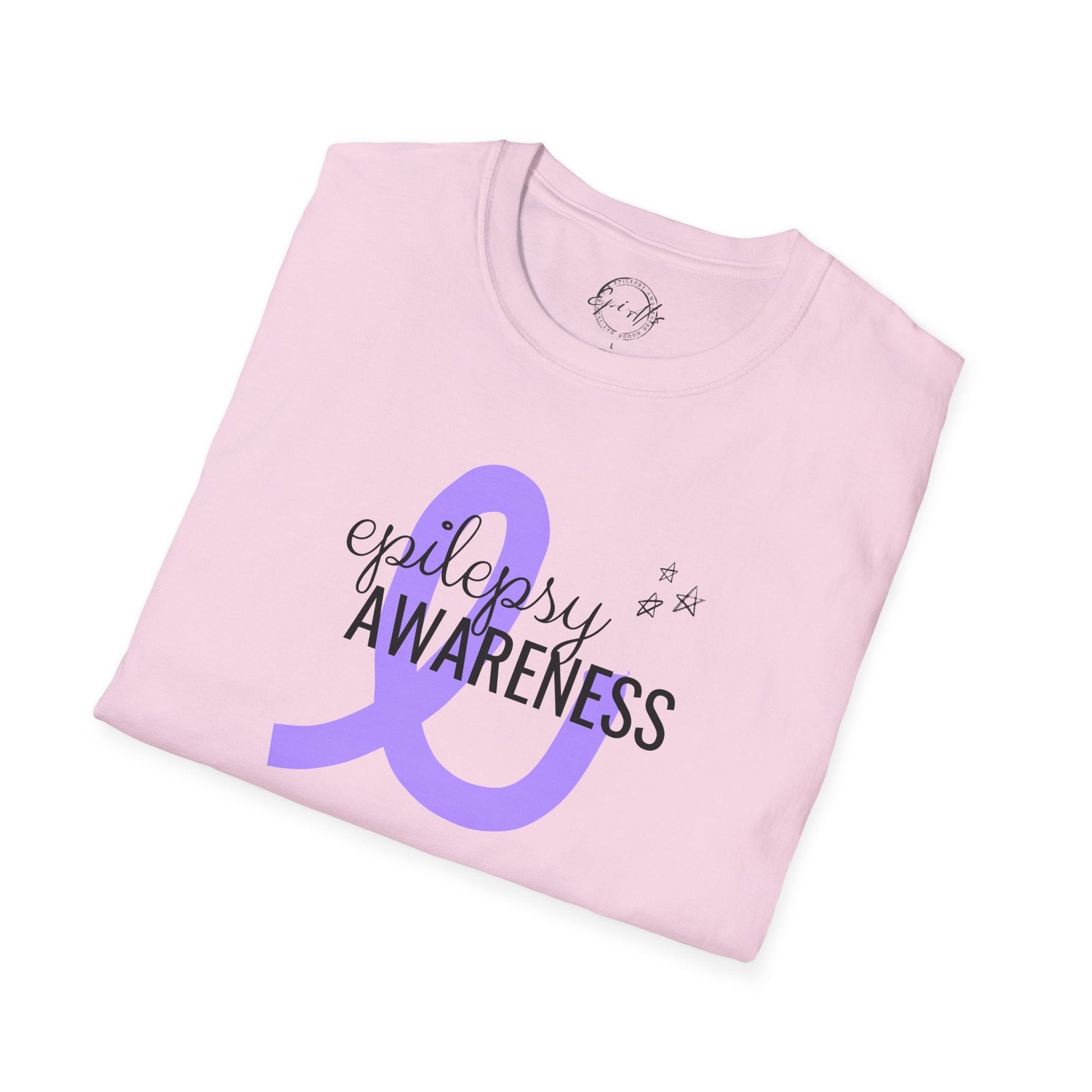 Unisex Epilepsy Awareness Softstyle Tee - Comfort Meets Advocacy - Korvel