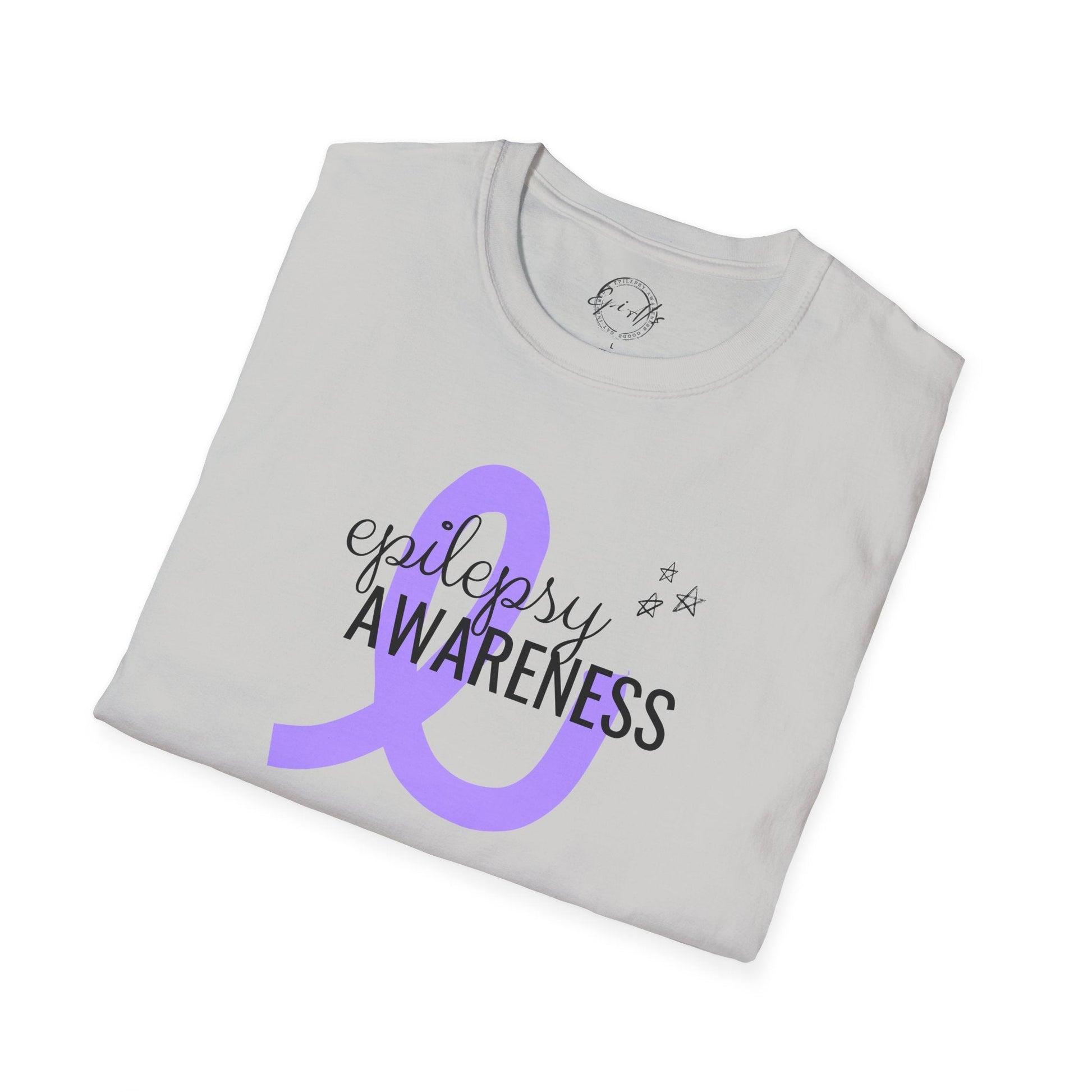 Unisex Epilepsy Awareness Softstyle Tee - Comfort Meets Advocacy - Korvel