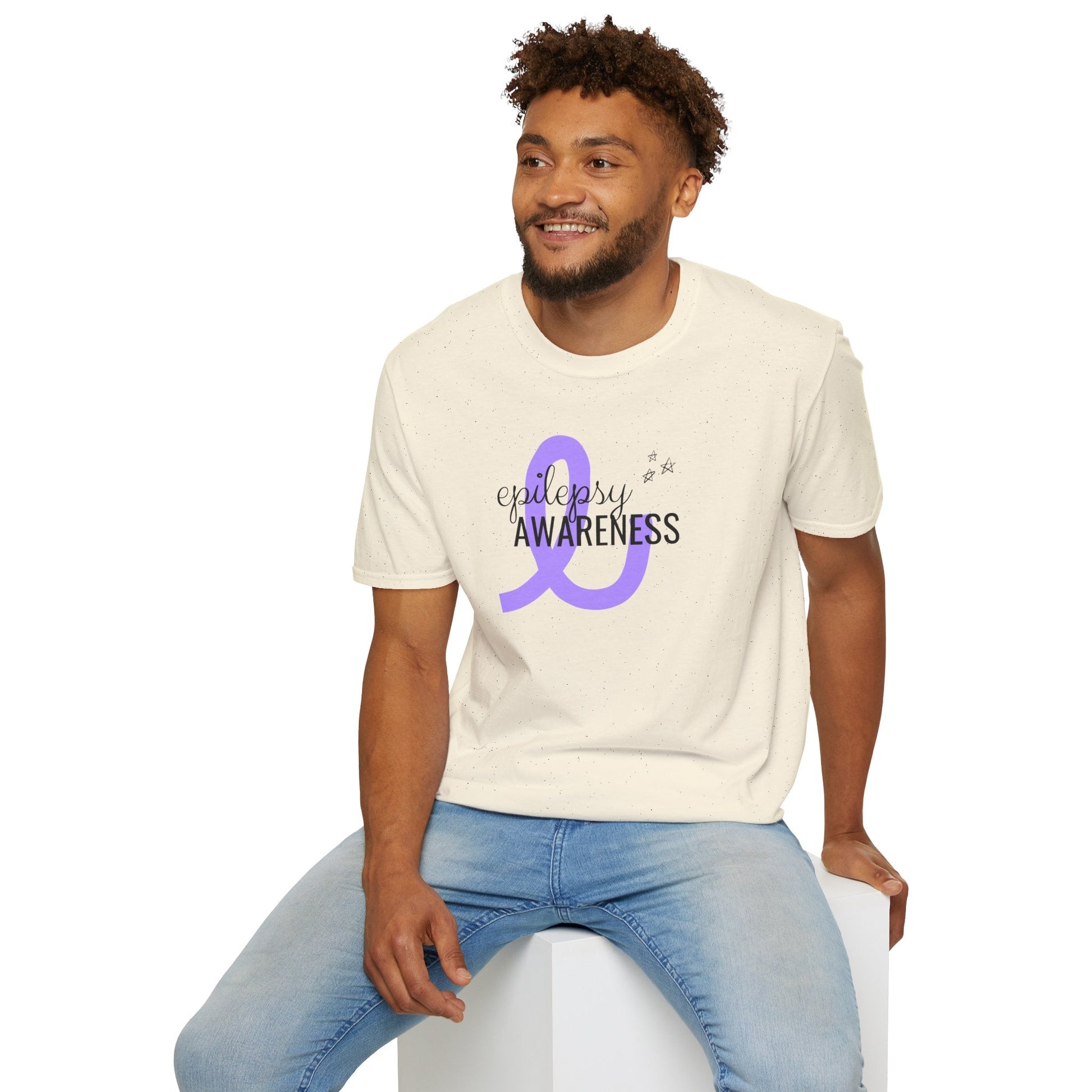 Unisex Epilepsy Awareness Softstyle Tee - Comfort Meets Advocacy - Korvel