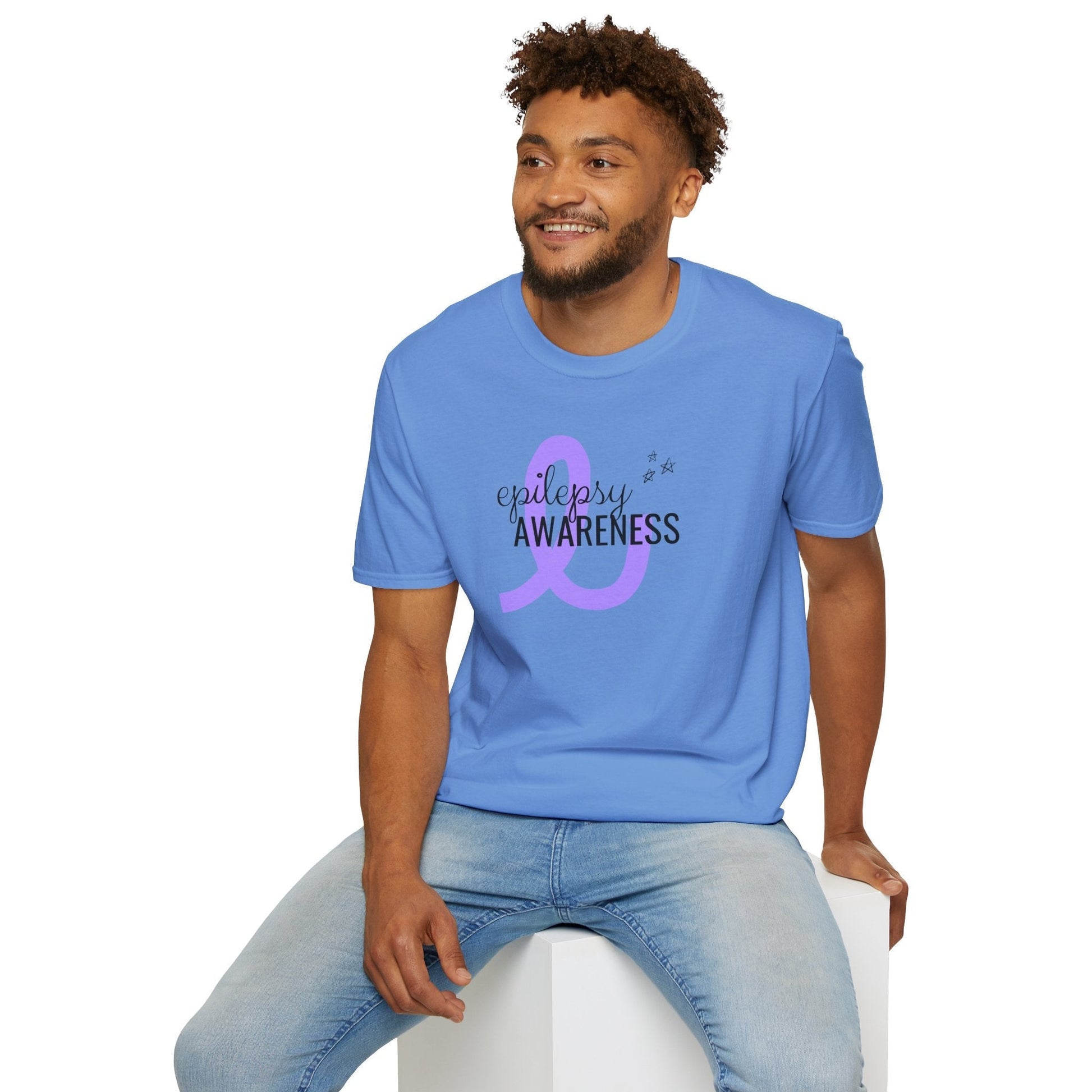 Unisex Epilepsy Awareness Softstyle Tee - Comfort Meets Advocacy - Korvel