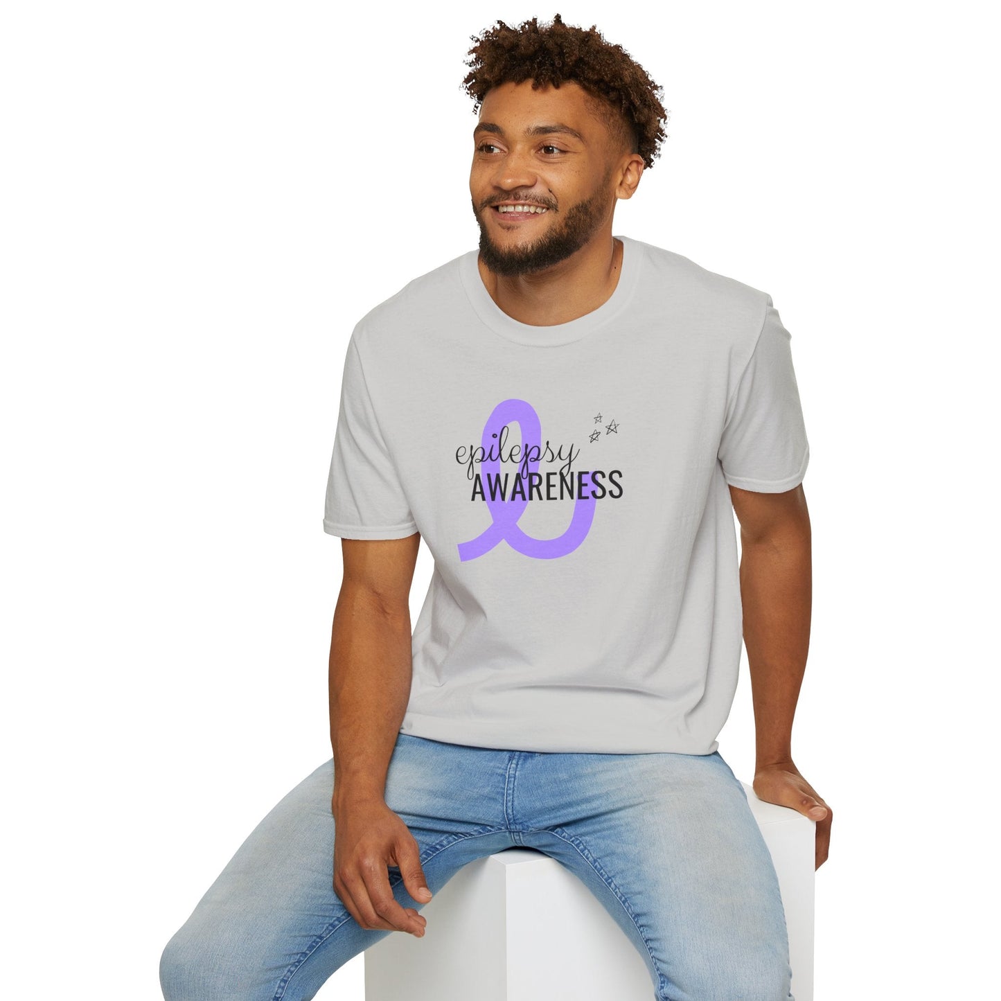 Unisex Epilepsy Awareness Softstyle Tee - Comfort Meets Advocacy - Korvel
