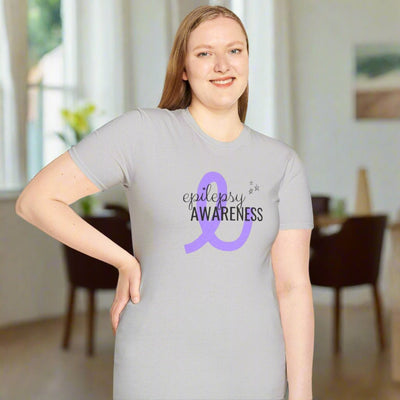 Unisex Epilepsy Awareness Softstyle Tee - Comfort Meets Advocacy - Korvel