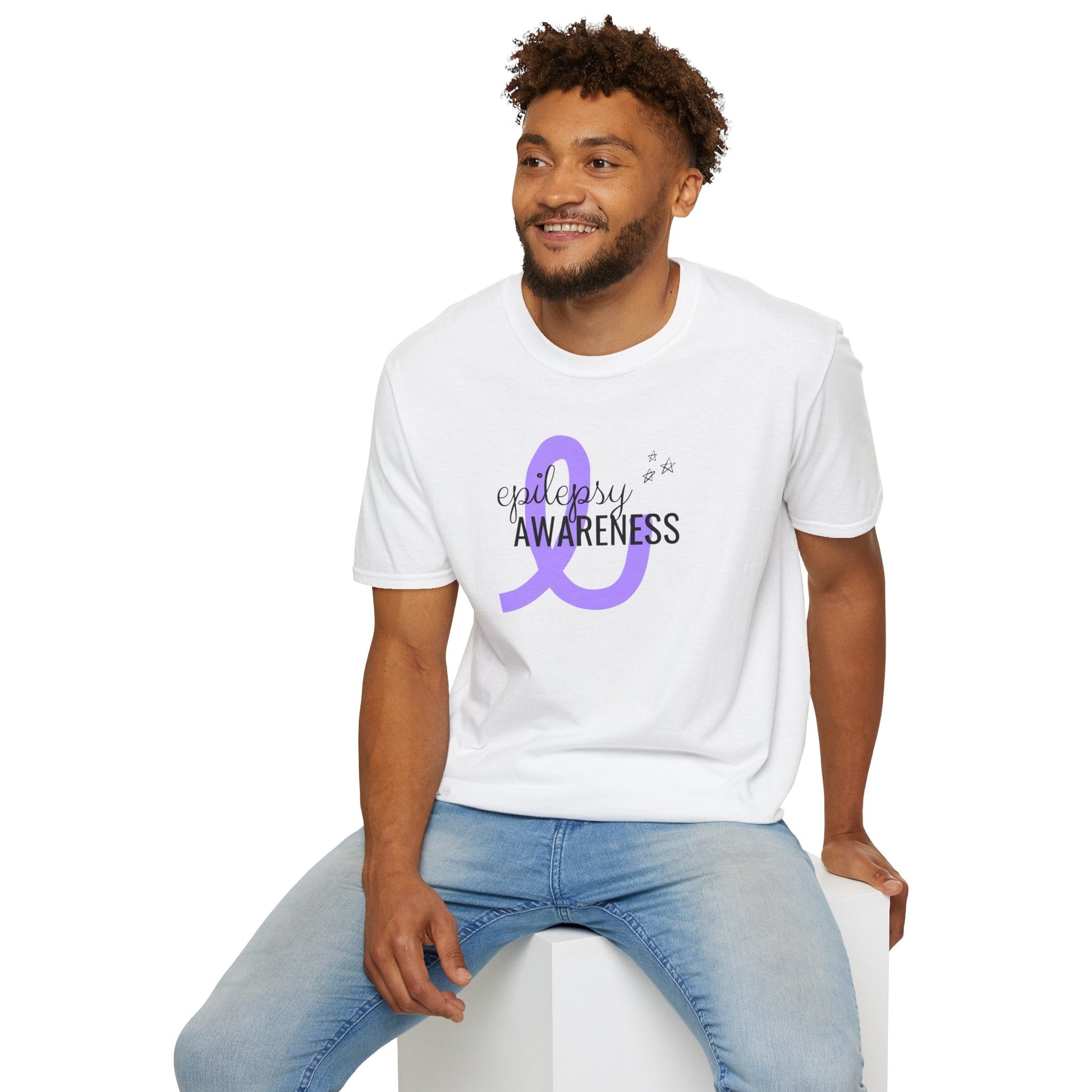 Unisex Epilepsy Awareness Softstyle Tee - Comfort Meets Advocacy - Korvel