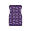 Elegant Purple Butterfly Car Mats Set