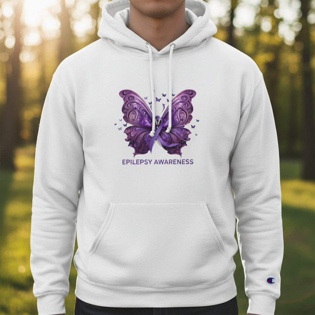 Sweat à capuche Champion Papillon Épilepsie