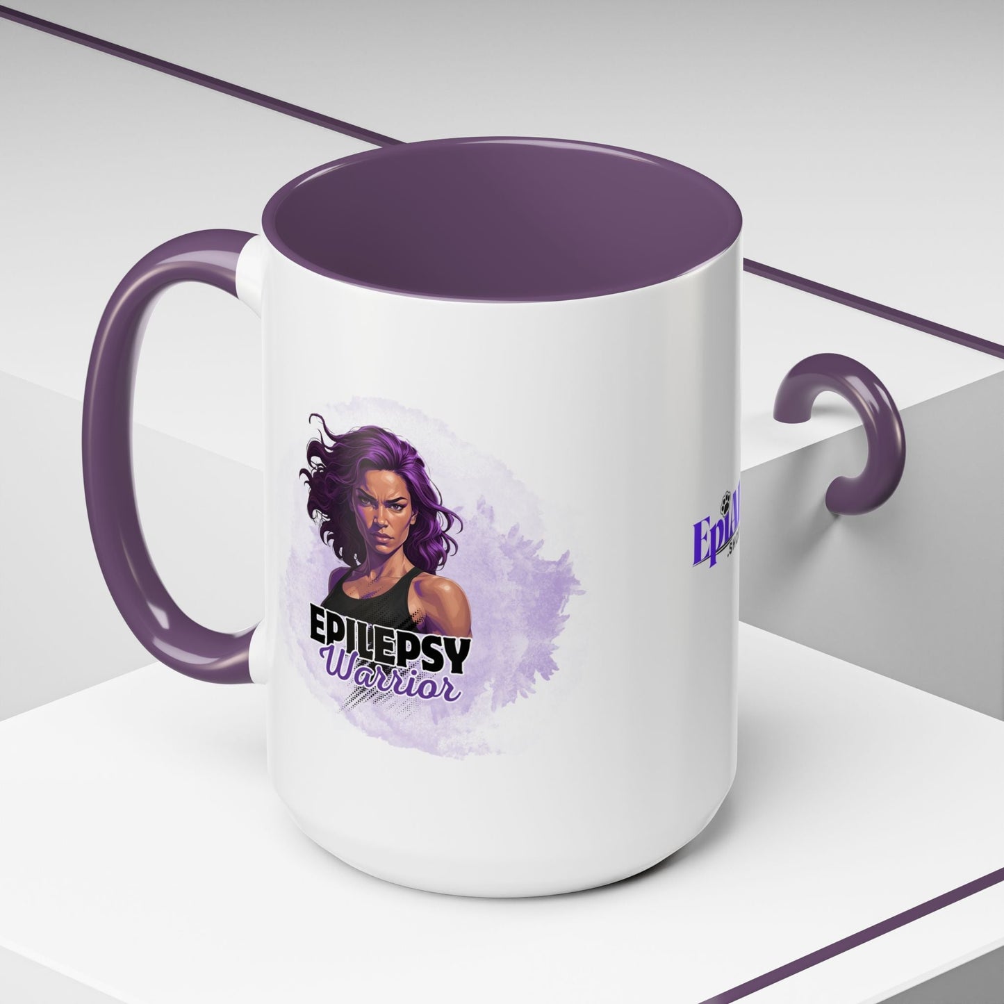 Mug à café Femme Guerrière de l'Épilepsie