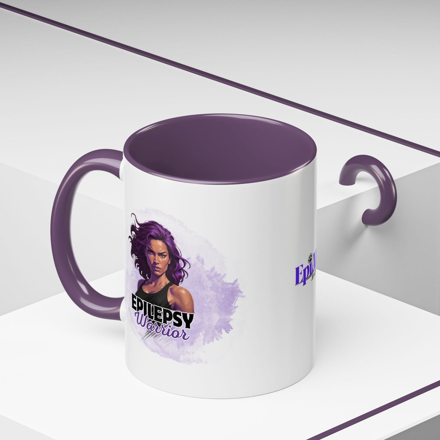 Mug à café Femme Guerrière de l'Épilepsie