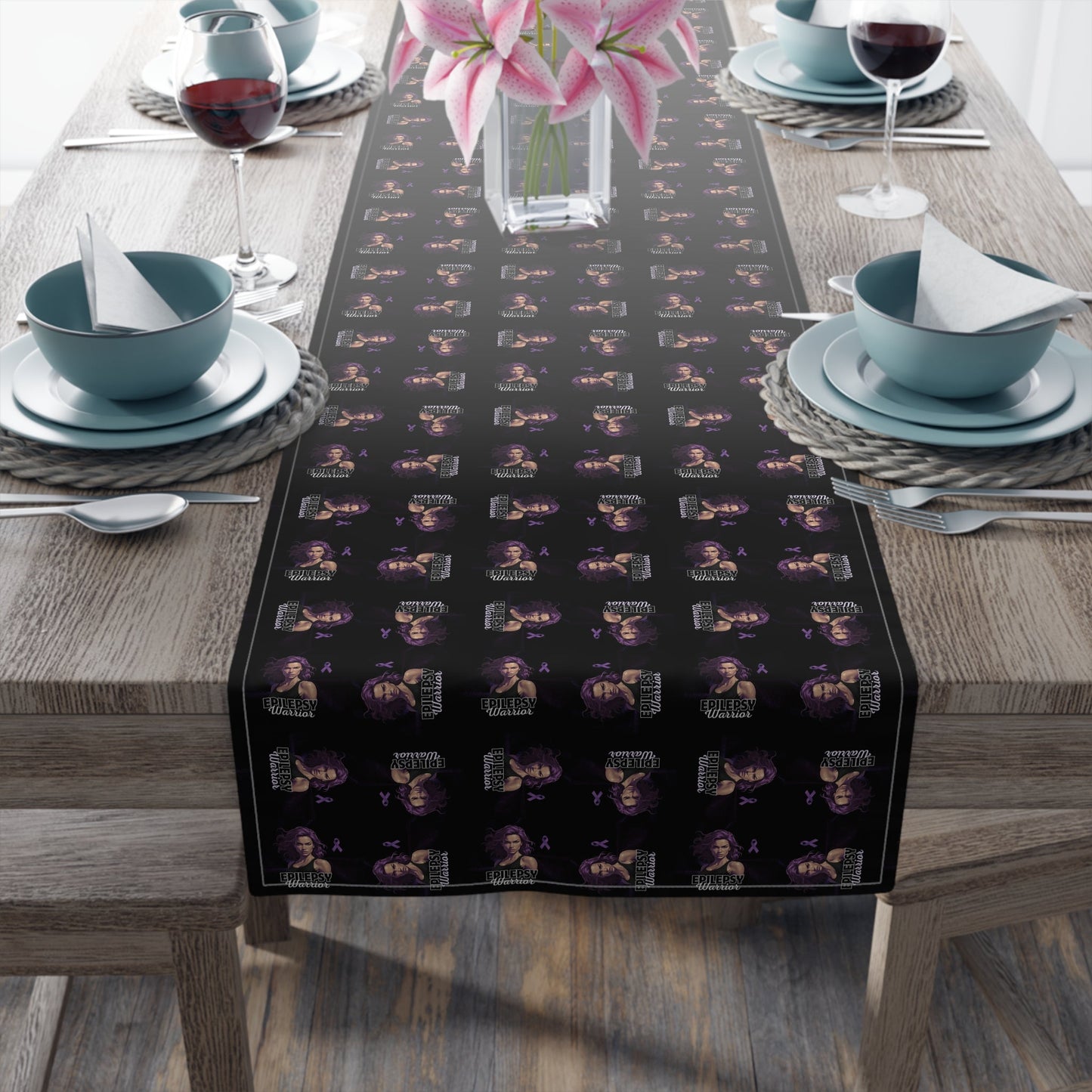 Couverture de table Femme Guerrière de l'Épilepsie