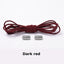 Elastic Lock Shoe Laces No Tie Shoelaces New Simplicity Round Metal Tip Shoelace Leisure Quick Sport Shoe Laces Unisex - Korvel
