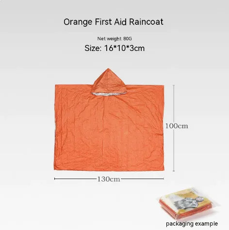 Tente d'urgence portable et ensemble de sac de couchage