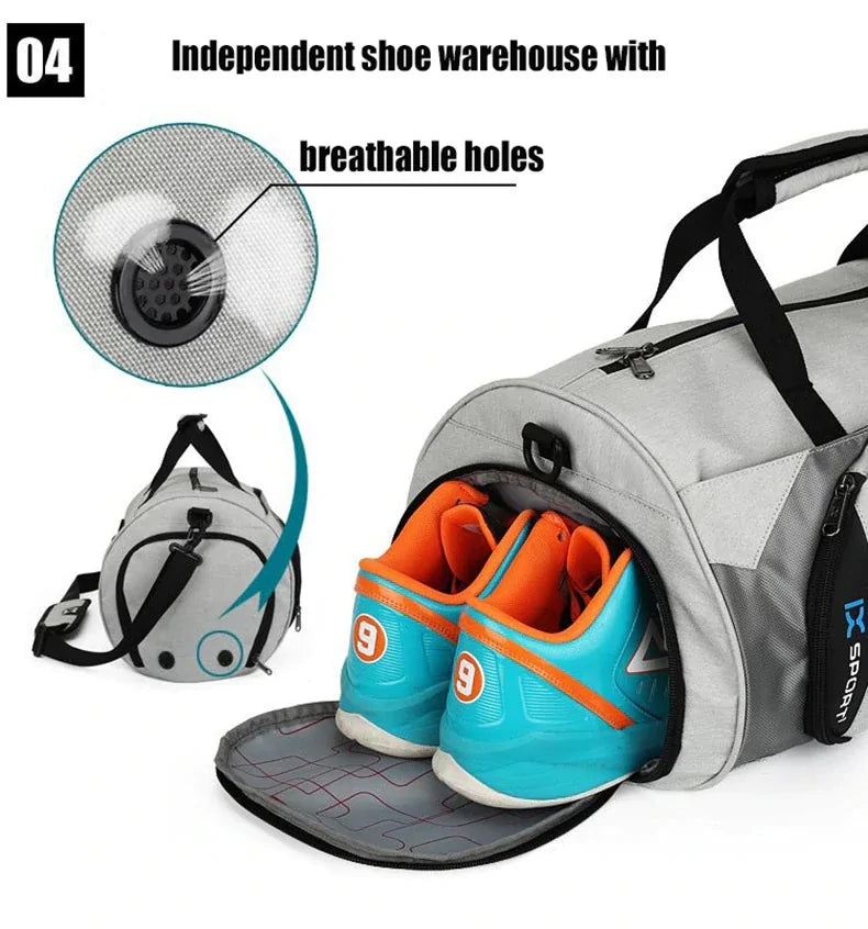Bolsa de Gimnasio Unisex Premium para Todos tus Esenciales de Entrenamiento