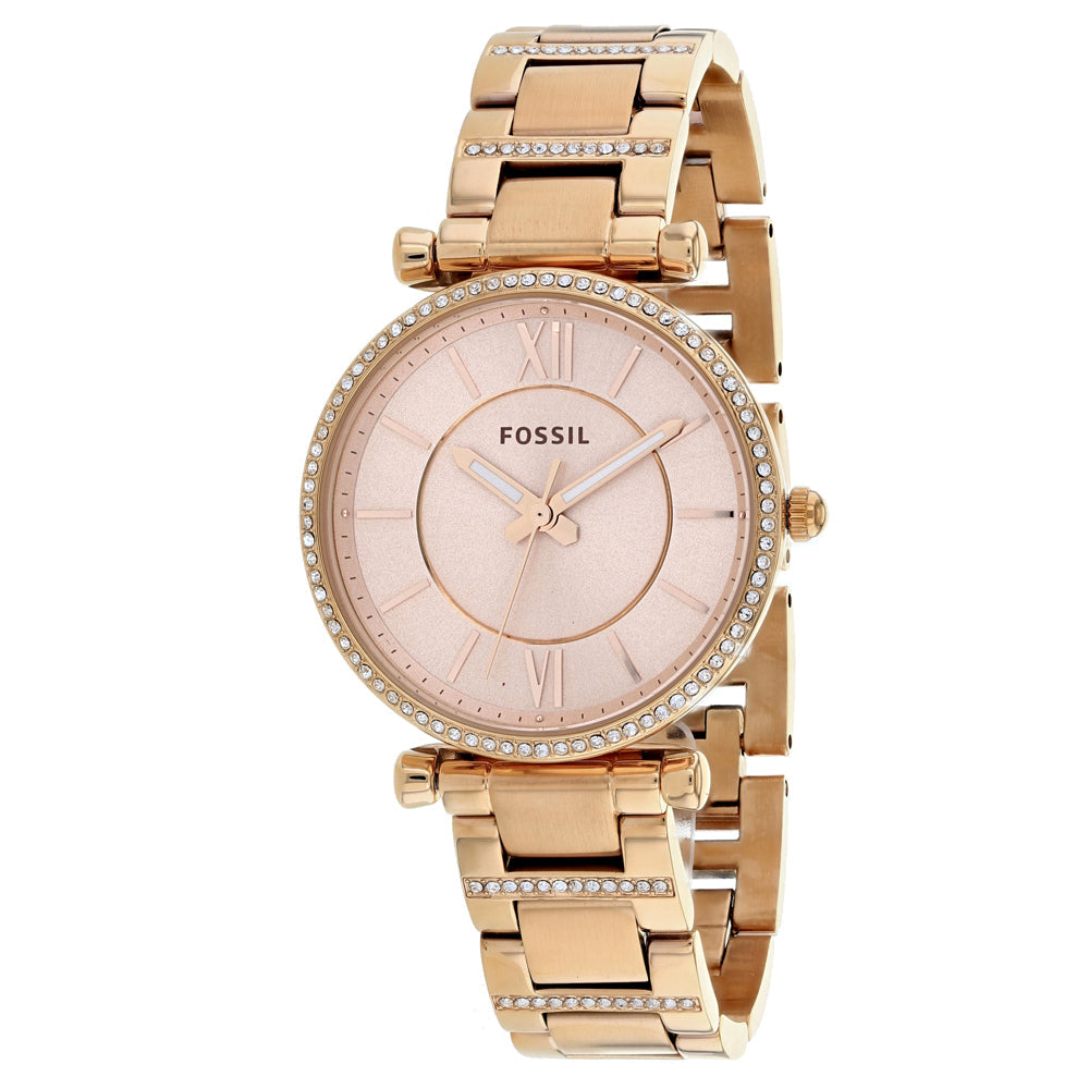 Reloj Fossil para Mujer Carlie en Oro Rosa