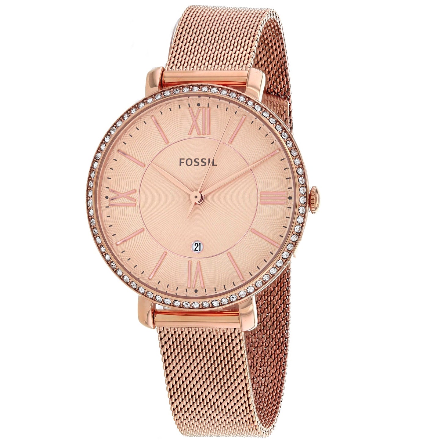 Fossil Women's Jacqueline Watch - Rose Gold Elegance