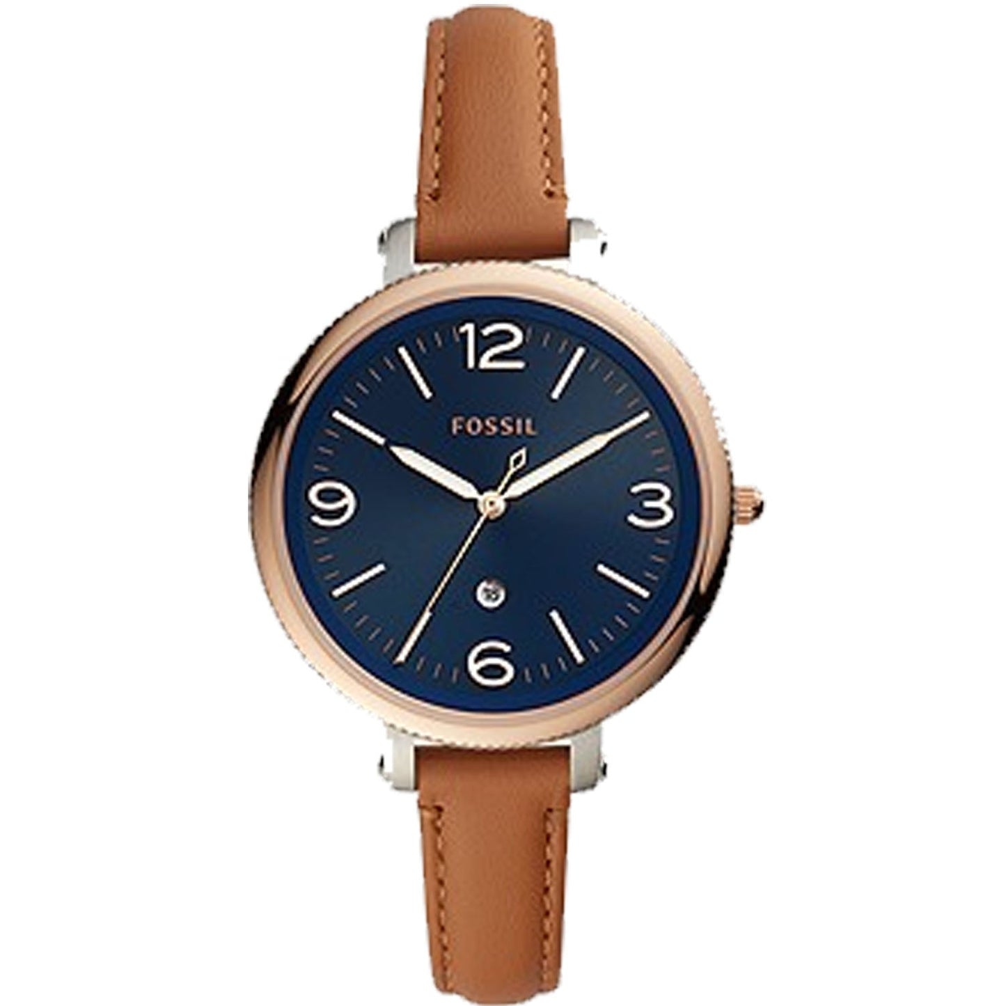 Fossil Women's Classic Watch with Blue Dial