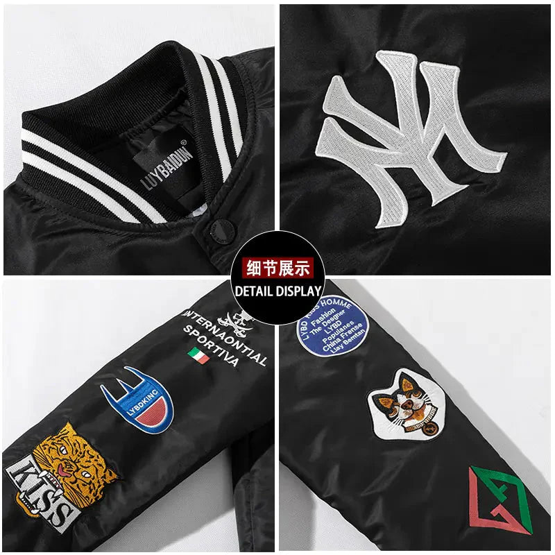 Premium Winter Bomber Jacket for Urban Style