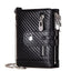 European and American first-layer kraft card bag men's short genuine leather wallet Father's Day gift - Korvel