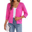 European and American shawl hollow knitted V-neck cardigan - Korvel