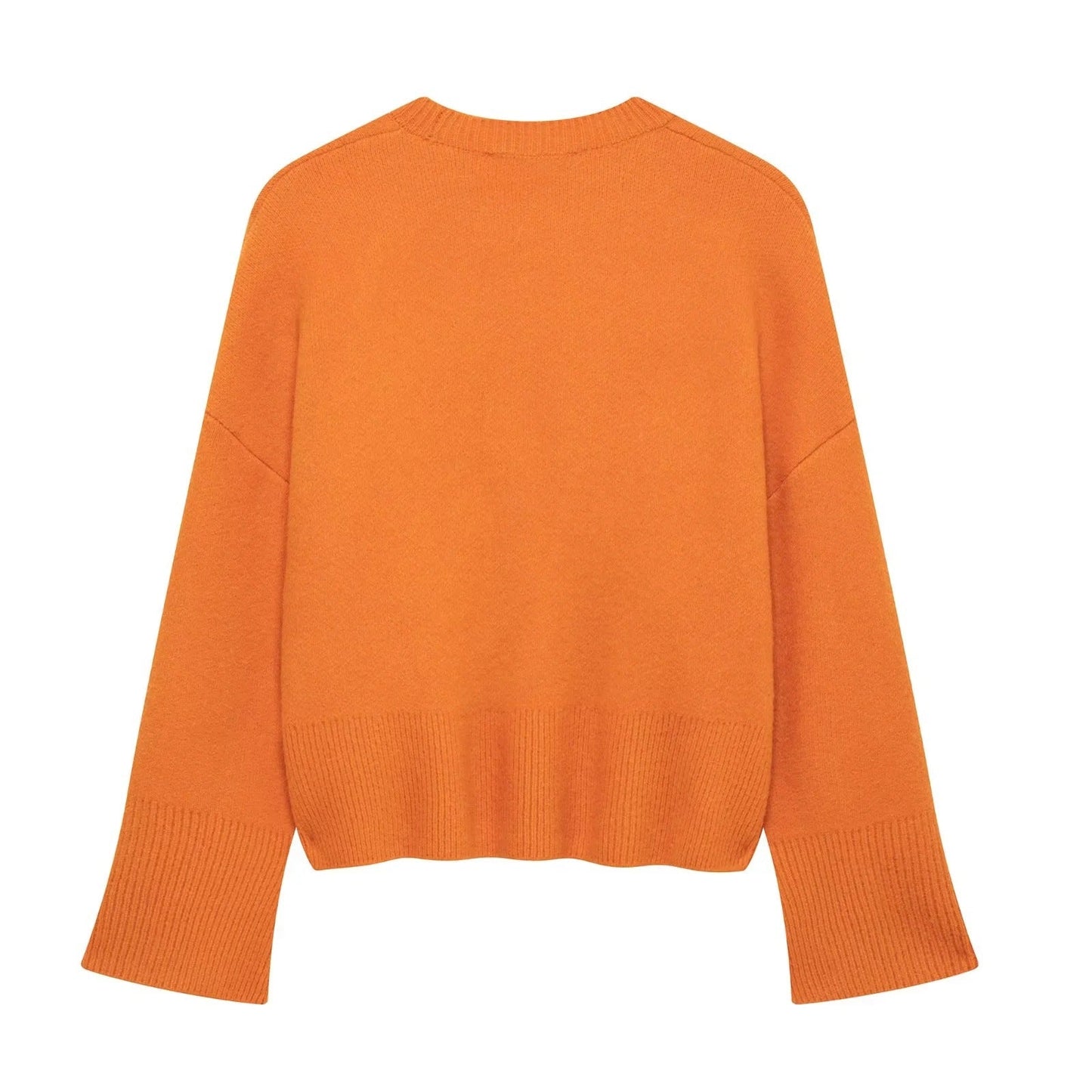 Ensemble de pull en tricot à manches longues et jupe mini chic pour femmes