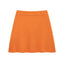 Ensemble de pull en tricot à manches longues et jupe mini chic pour femmes