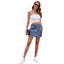 Falda Midi de Denim Europea y Americana para Mujeres