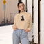 Enchanting Every Witch Cropped Fleece Pullover for Women - Korvel