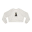 Enchanting Every Witch Cropped Fleece Pullover for Women - Korvel