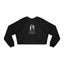 Enchanting Every Witch Cropped Fleece Pullover for Women - Korvel