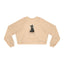 Enchanting Every Witch Cropped Fleece Pullover for Women - Korvel