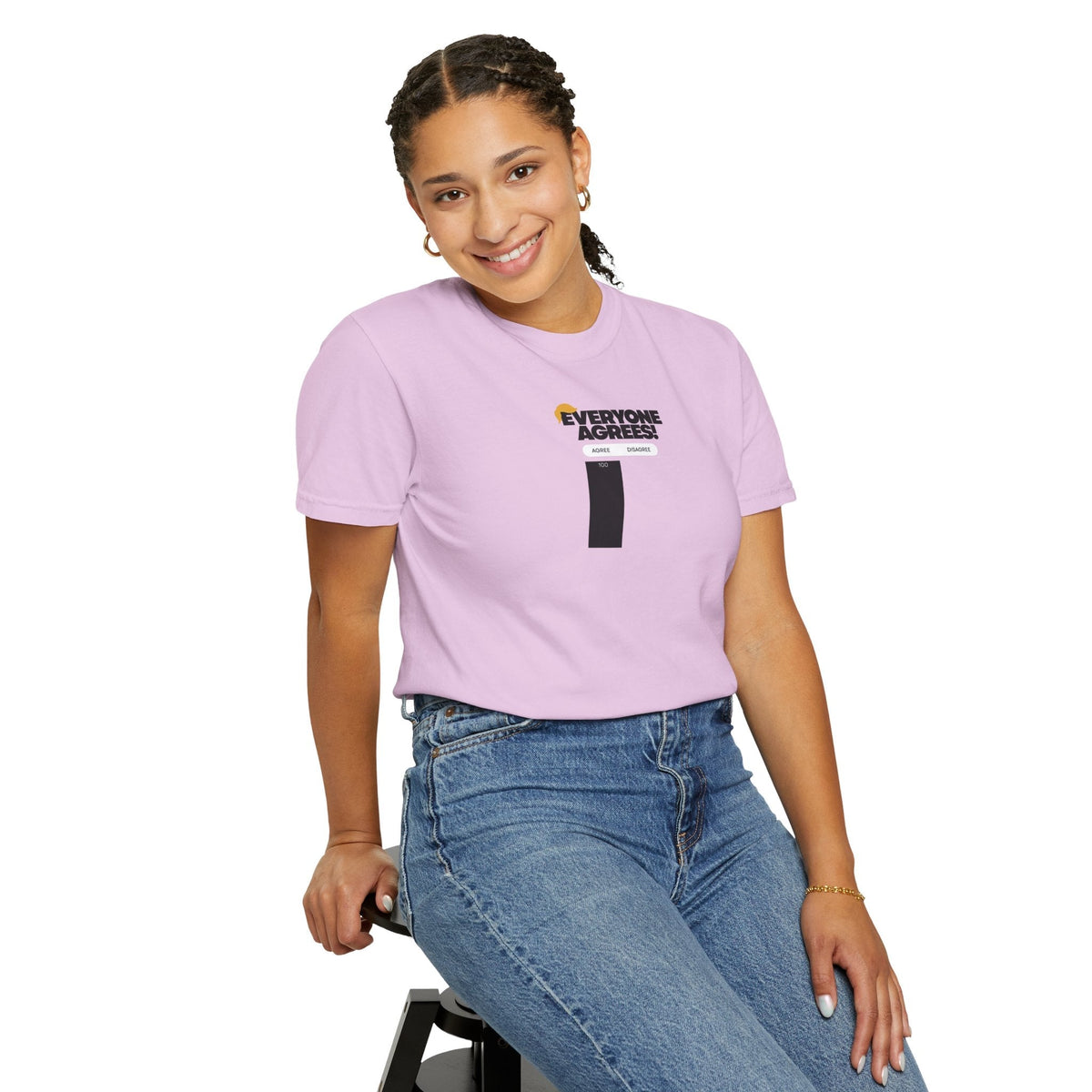 Everyone Agrees – Garment-Dyed Unisex T-Shirt