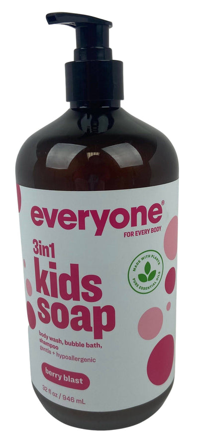 Everyone Kids 3in1 Soap – Body Wash, Shampoo & Bubble Bath