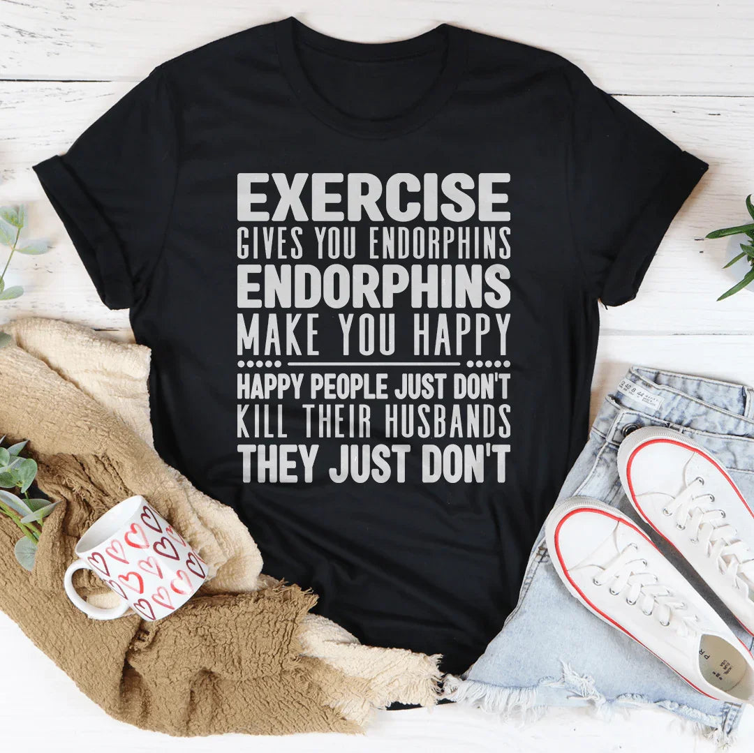 Endorphin Boosting Exercise Tee - Korvel