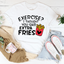 Extra Fries Tee - Embrace Your Snack-Loving Spirit