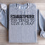 Exhaustipated Sweatshirt: Comfort Meets Humor