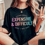 Camiseta cara y difícil