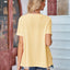 Elegant Eyelet Open Front Short Sleeve Cover Up
