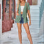 Elegant Eyelet Open Front Short Sleeve Cover Up