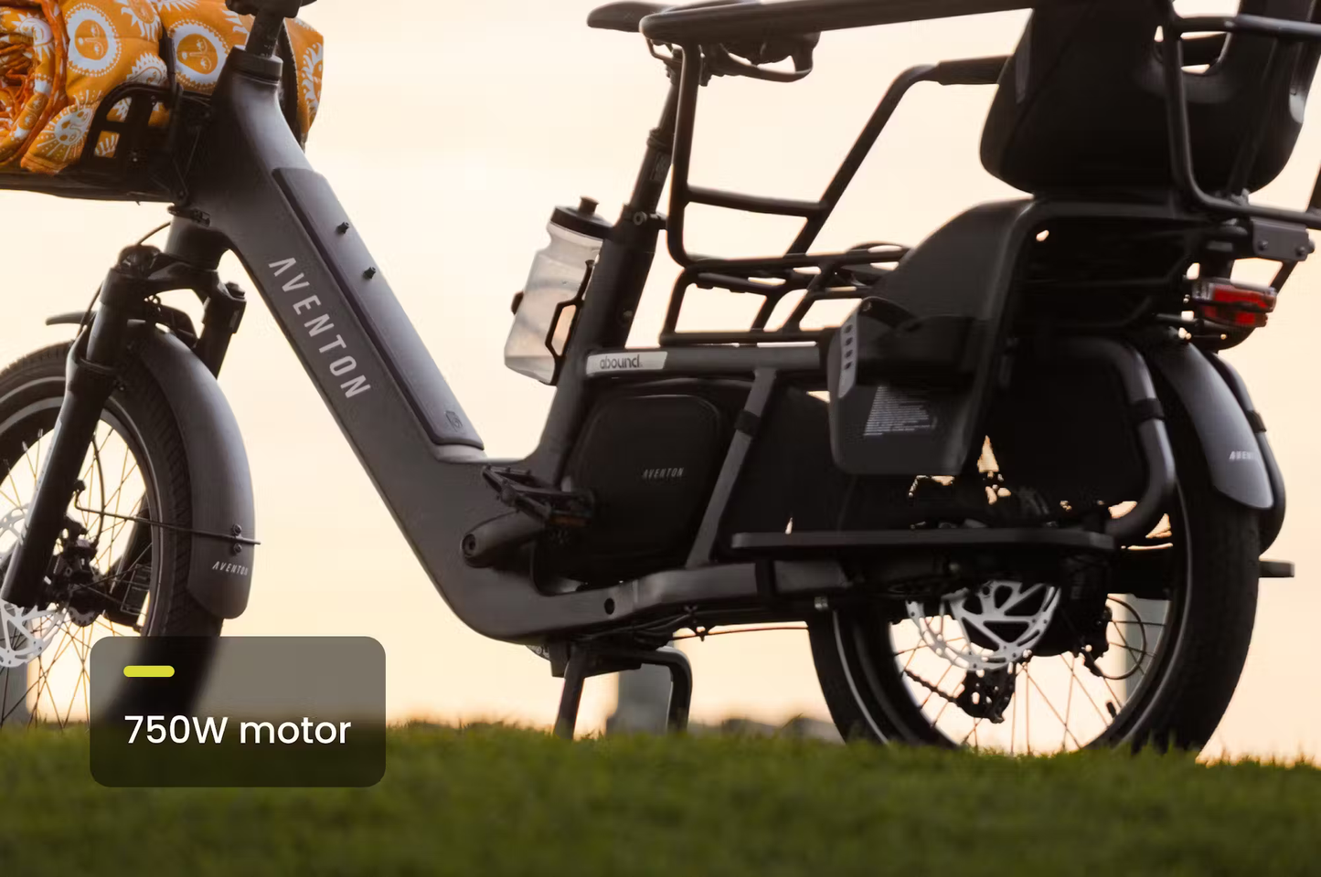 Aventon Abound LR Electric Cargo Bike - Korvel