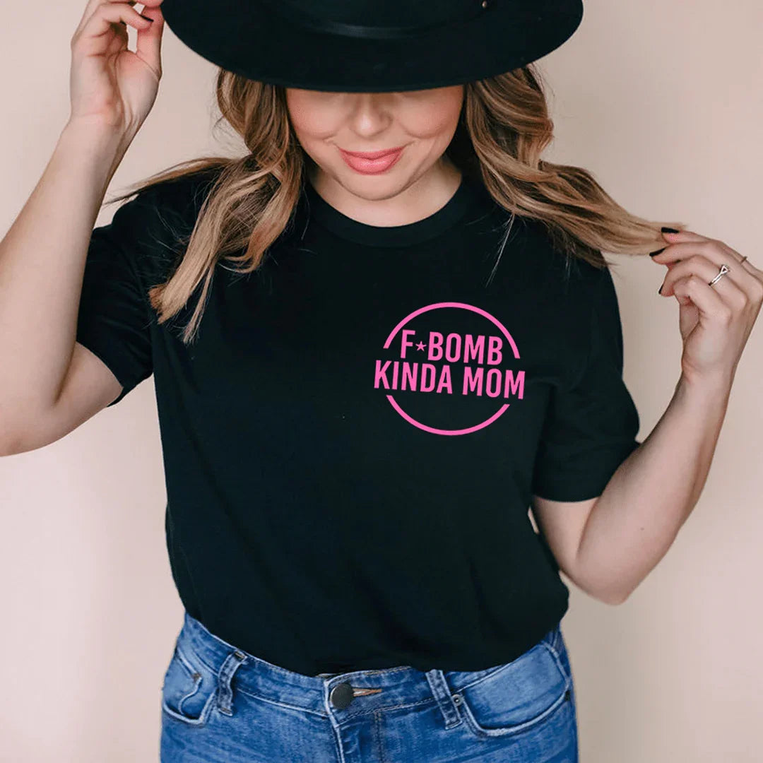 Camiseta de mamá con bomba F