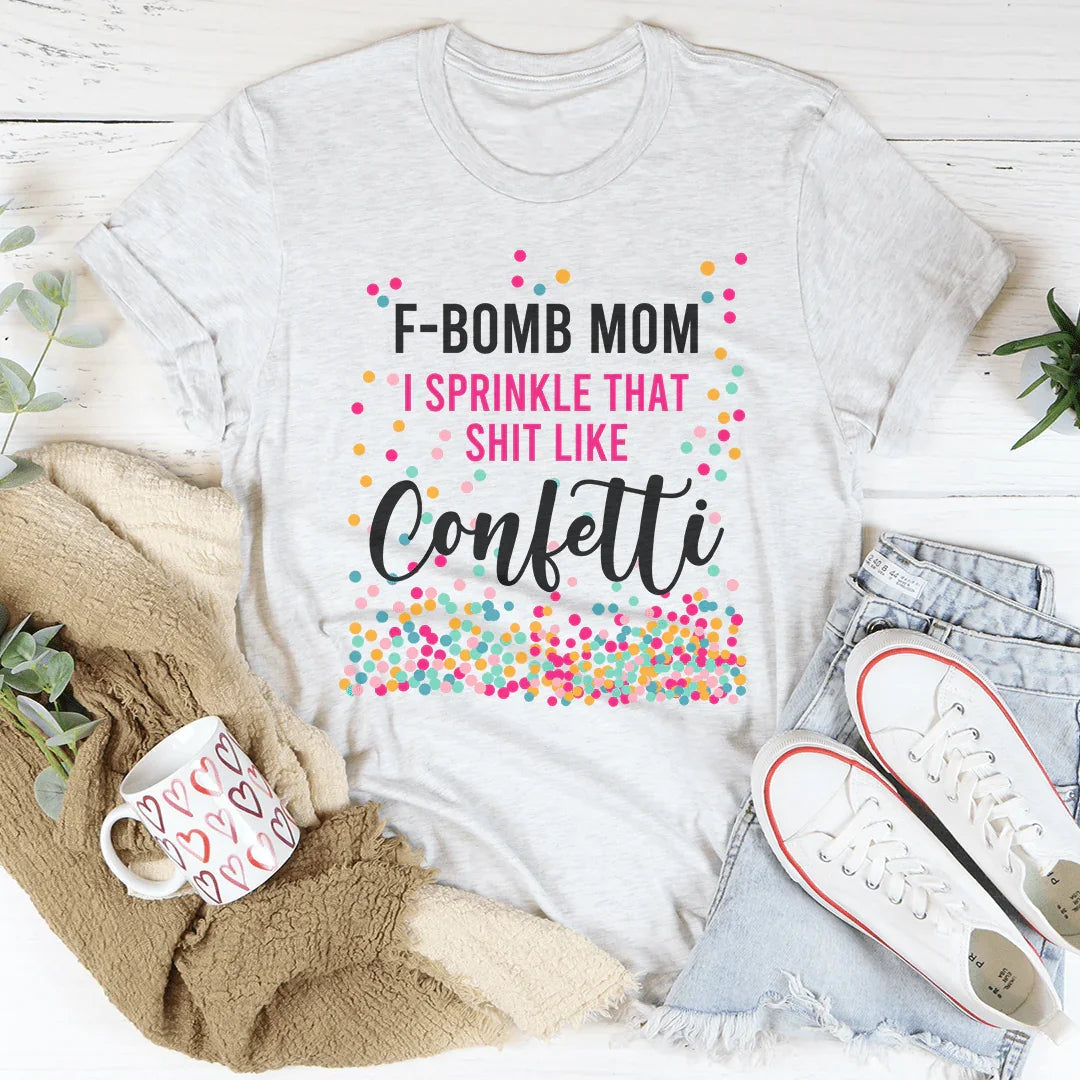 Camiseta F-Bomb Mom - Ropa Diaria Suave y Estilosa