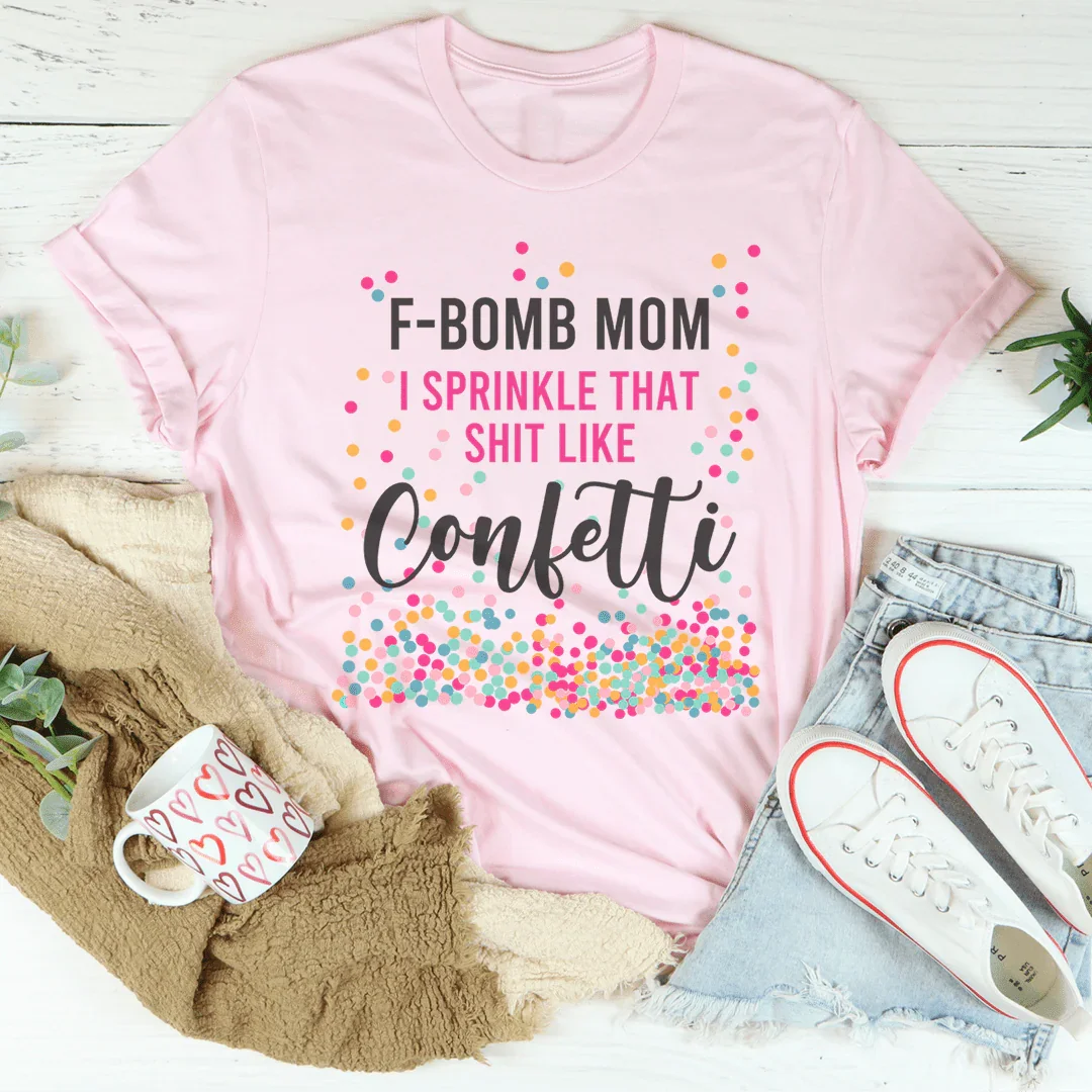 Camiseta F-Bomb Mom - Ropa Diaria Suave y Estilosa