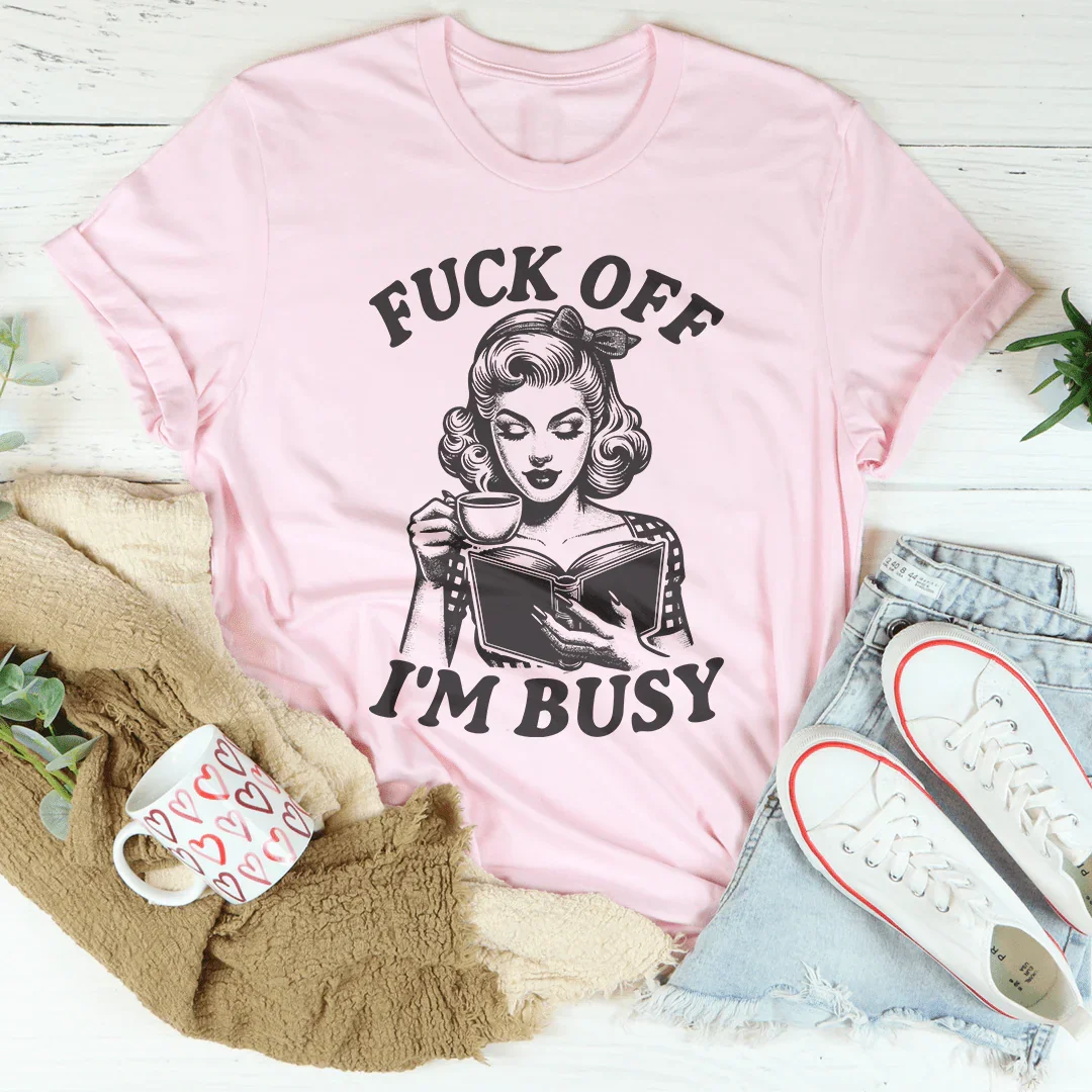 Busy Day Statement Tee