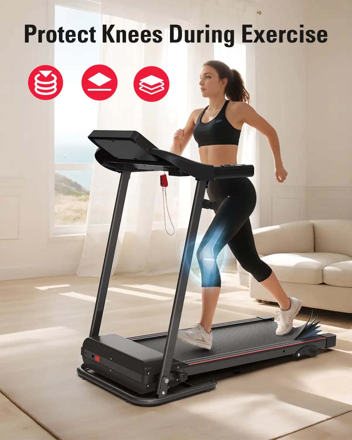 Caminadora Plegable Premium para Fitness en Casa