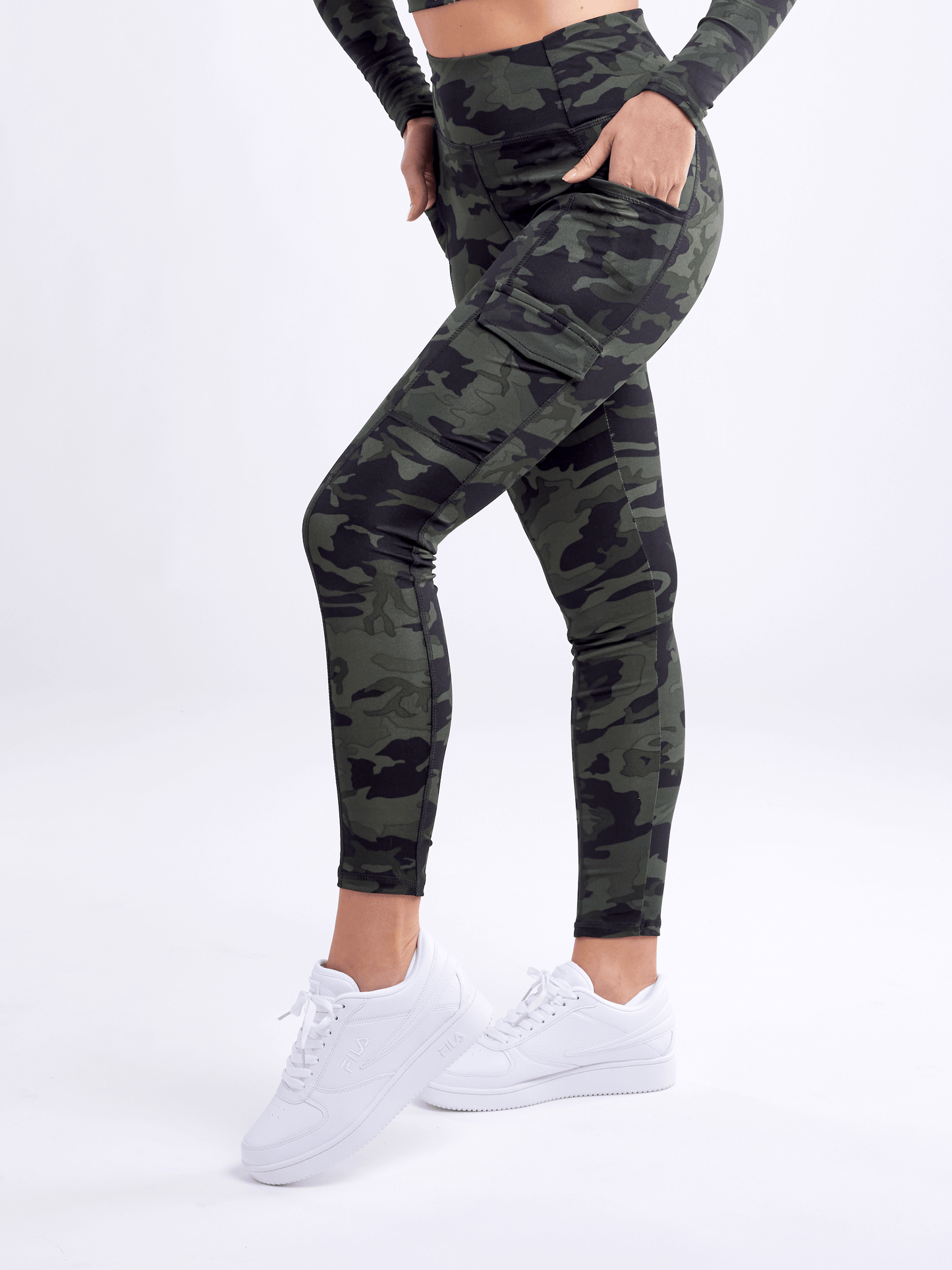 Leggings Taille Haute JupiterGear avec Poches Cargo