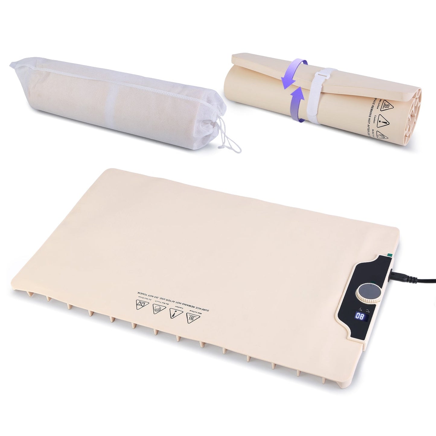 Premium Electric Food Warming Mat - 23.6x15.8 Inches