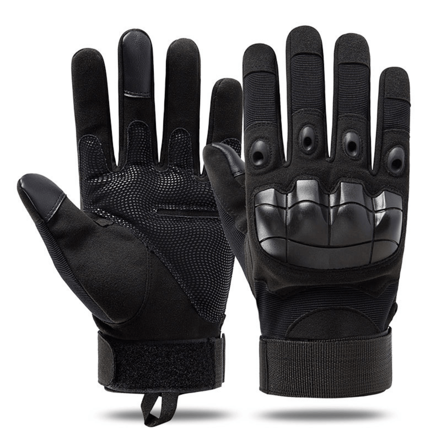 Tactical Military Airsoft Gloves for Outdoor Sports, Paintball, and Motorcycling with Touchscreen Fingertip Capability - Korvel