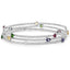 Pulsera de Plata Esterlina .925 de Múltiples Piedras de 3.88 Quilates