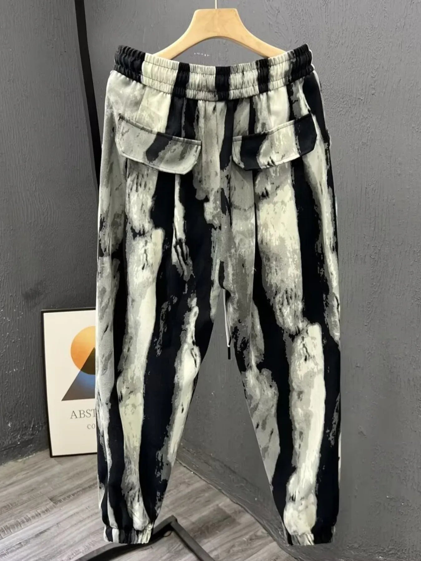Joggers de Hombre en Talla Grande con Cintura Ajustable y Bolsillos