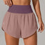 Shorts Actifs Taille Haute avec Poches