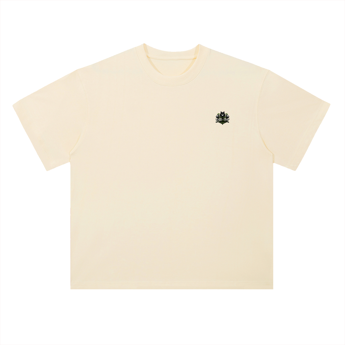 Heavyweight Drop Shoulder Cotton T-Shirt
